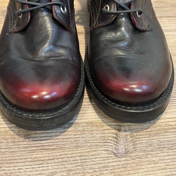 Frye Veronica Lace Up Combat Boot - size 8B - Picture 5 of 9